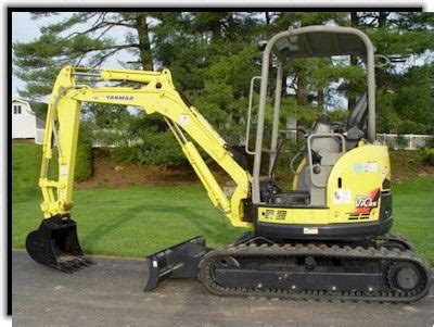 yanmar mini excavator specs